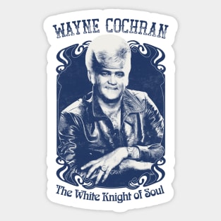 Talvin Wayne Cochran - Retro 60s Fan Artwork Sticker